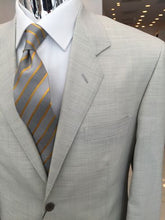 Light Gray Heathered Wool Suit