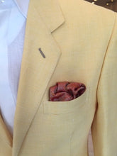 Yellow and White Pique Sportcoat