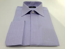 Lavender Shadow Herringbone Dress Shirt