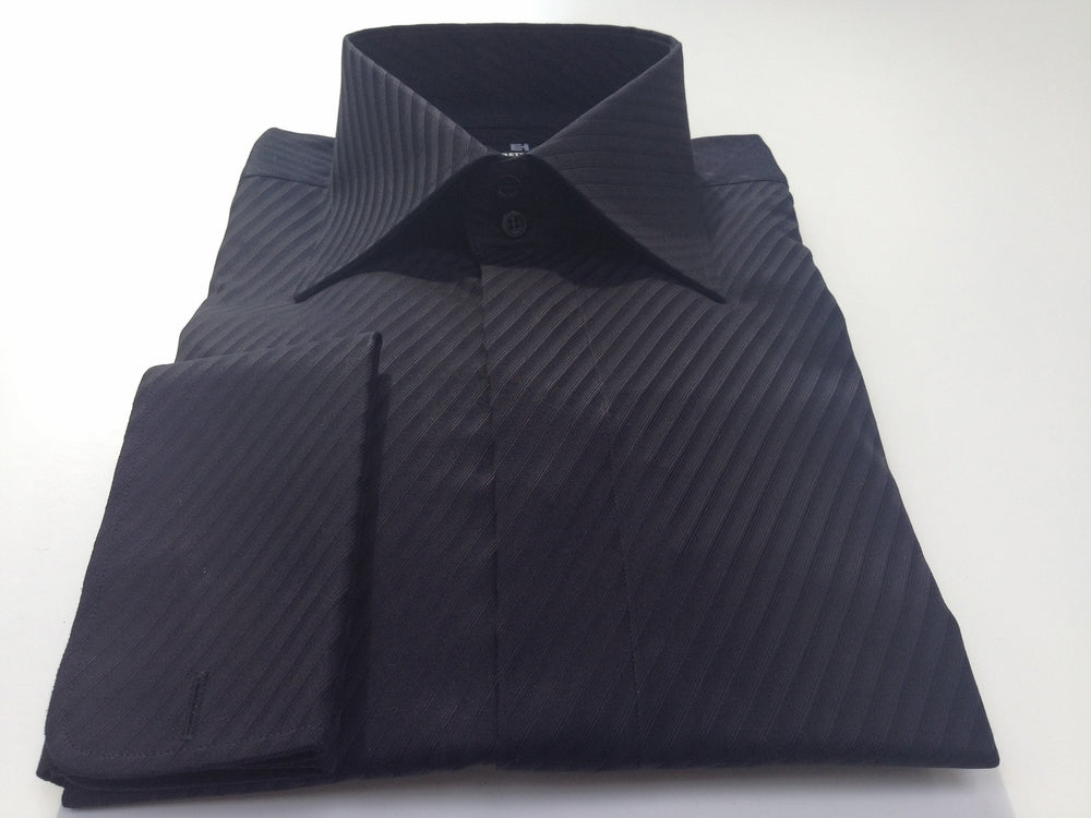 Black Stripe Dress Shirt