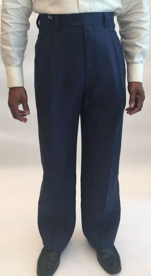 Blue Sapphire Linen Pants